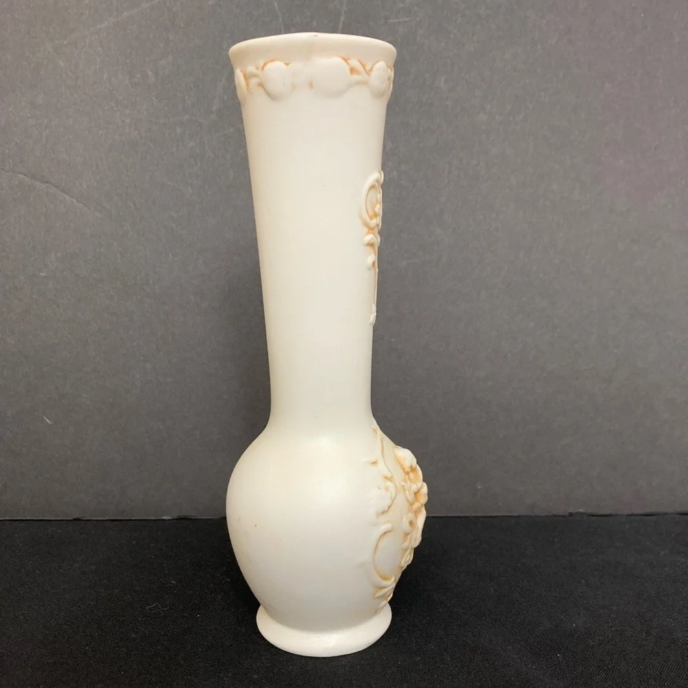 Vintage Lefton Cherub Bud Vase‎ Angel Flower Holder Japan